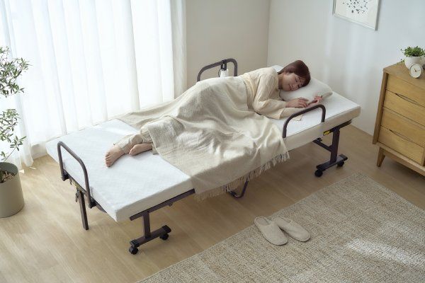 折りたたみ電動リクライニングベッド｜電動ベッド｜ベッド｜寝具