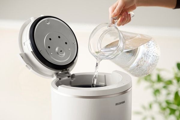 アイリスオーヤマ　大容量加湿器　AHM-MH60 アイリスオーヤマ加湿器AHM-MH60 ホワイト アイリスオーヤマ】スチーム