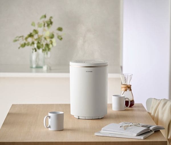 アイリスオーヤマ加湿器　AHM-MH60-W アイリスオーヤマ】スチーム式加湿器 AHM-MH60-W ホワイト｜アイリス