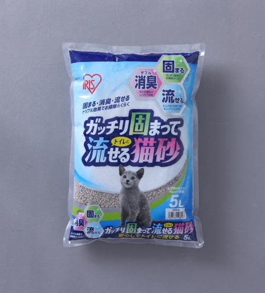 がっちり固まってトイレに流せる猫砂｜木砂｜猫砂｜ペット用品・ペットフード｜商品情報｜アイリスオーヤマ