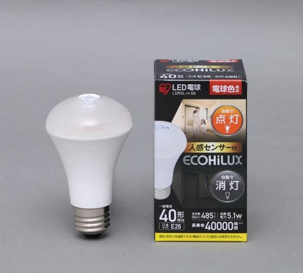 人感センサータイプ|E26|LED電球|照明|電化製品|商品情報