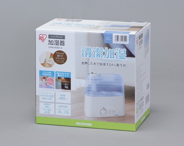 ハイブリッド式加湿器 LEDライト付｜ハイブリッド式｜加湿器