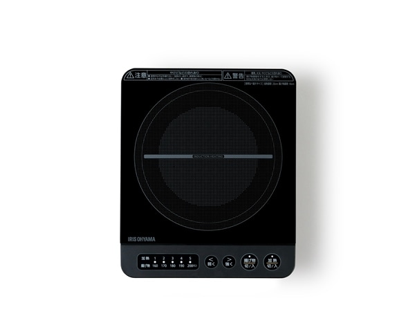 IHコンロ鍋セット（1000W）｜1口IHコンロ｜IHクッキングヒーター｜キッチン家電｜電化製品｜商品情報｜アイリスオーヤマ