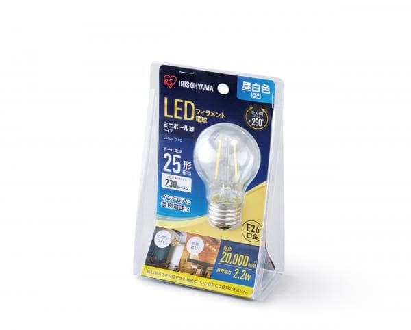 小丸球｜E26｜LED電球｜照明｜電化製品｜商品情報｜アイリスオーヤマ