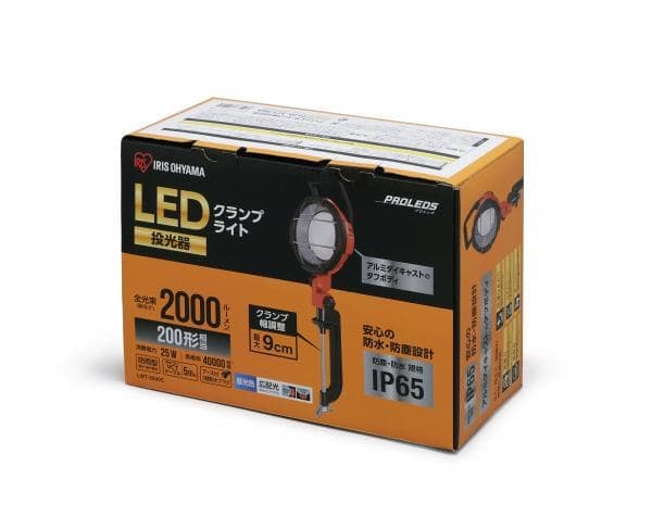 72%OFF!】 アイリスオオヤマ LEDクランプライト