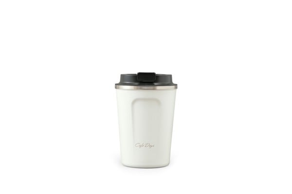 【保温・保冷両用】Café days シリーズ トラベラーリッド付きタンブラー
