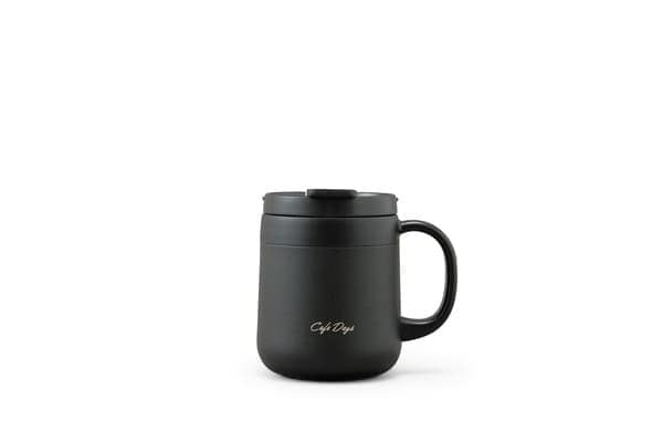 【保温・保冷両用】Café days シリーズ 2wayふた付きマグカップ