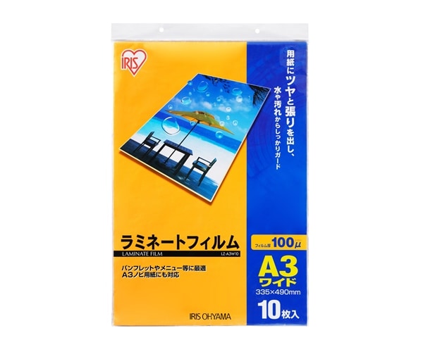 絶対一番安い アイリスオーヤマ ラミネートフィルム帯電抑制１００μｍ Ａ４サイズ １００枚入 LFT-A4100