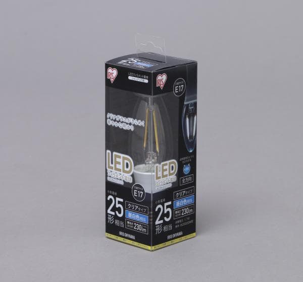 E17 フィラメントタイプ｜E17｜LED電球｜照明｜電化製品｜商品情報｜アイリスオーヤマ