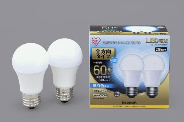 E26 全方向タイプ｜E26｜LED電球｜照明｜電化製品｜商品情報｜アイリス