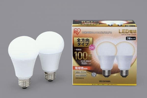 E26 全方向タイプ｜E26｜LED電球｜照明｜電化製品｜商品情報｜アイリス