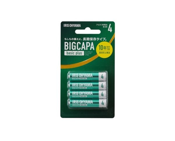 アルカリ乾電池 BIGCAPAbasicplus