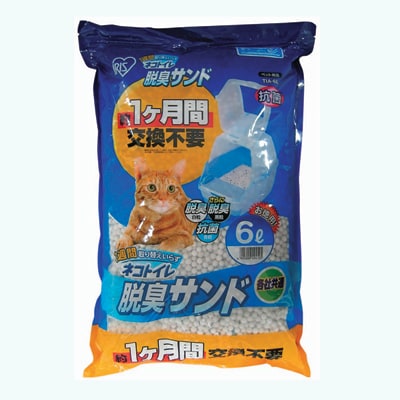 1週間取り替えいらずネコトイレ専用脱臭サンド