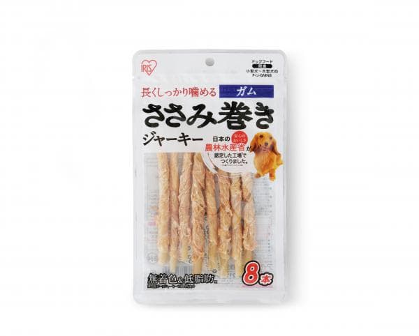 ささみ巻きジャーキーガム8本