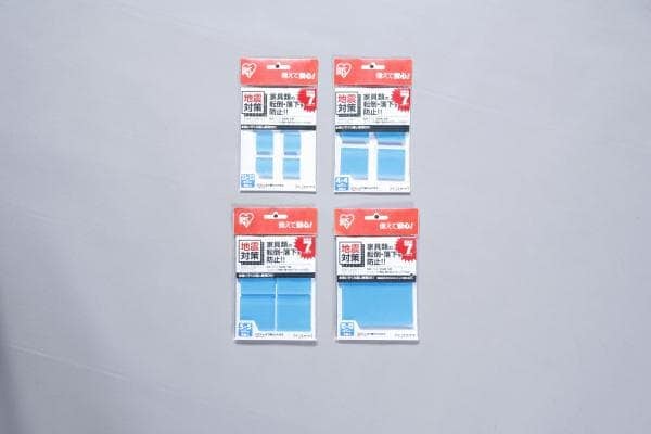 家具転倒防止粘着マット