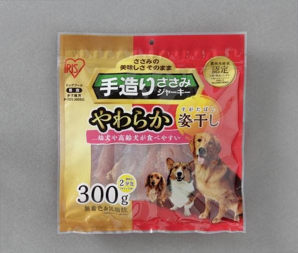 手造りささみジャーキーやわらか姿干し