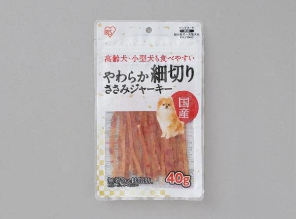 やわらか細切りささみジャーキー40g