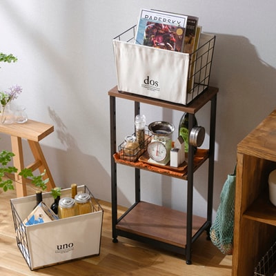 スチールウッドラック 幅42cm