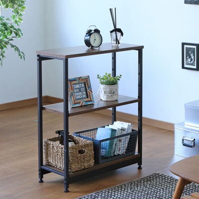 スチールウッドラック 幅62cm