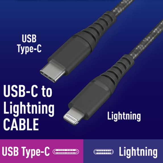 USB Type-C to Lightningケーブル