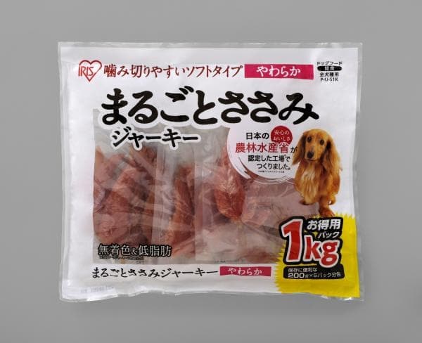 まるごとささみジャーキーやわらか1kg