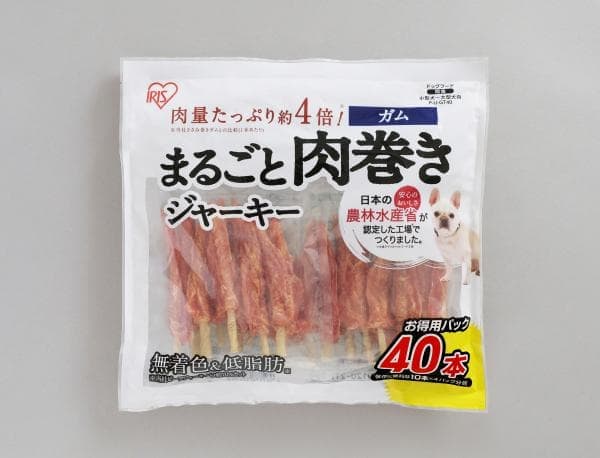 まるごと肉巻きジャーキーガム40本