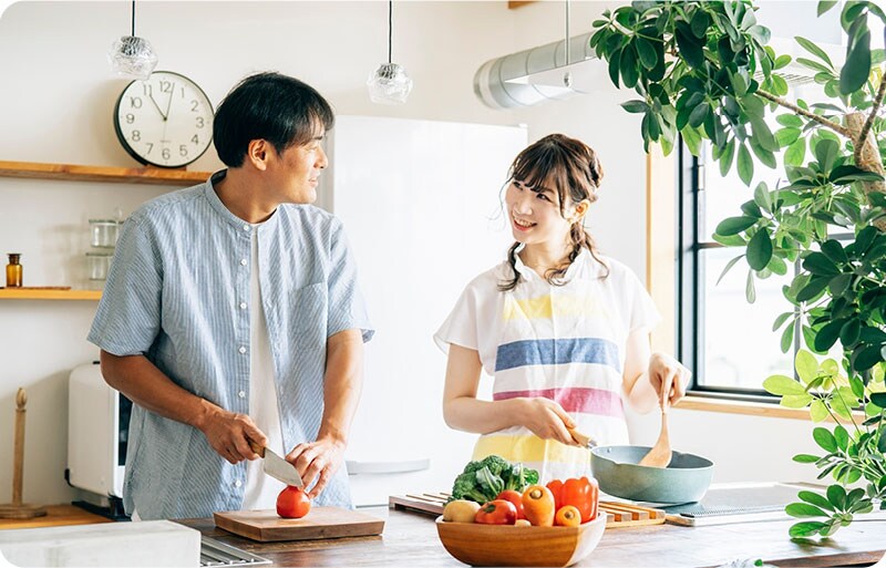 ストック素材で簡単お料理