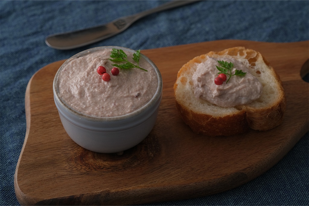 ツナ（クリームチーズのリエット）