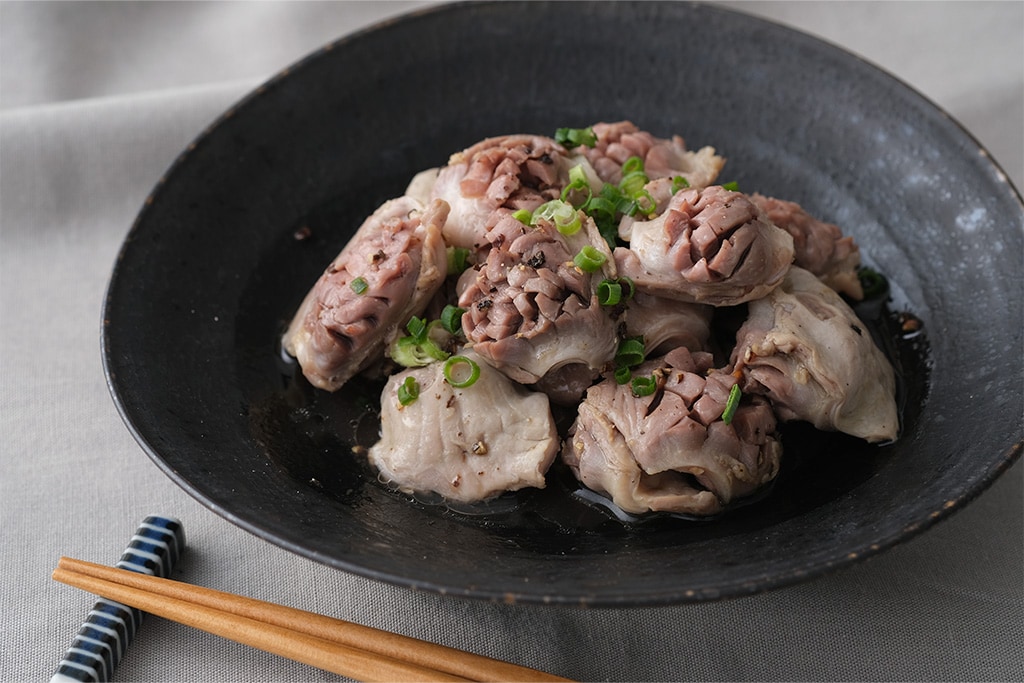 砂肝のオイル煮（ペッパー風味）