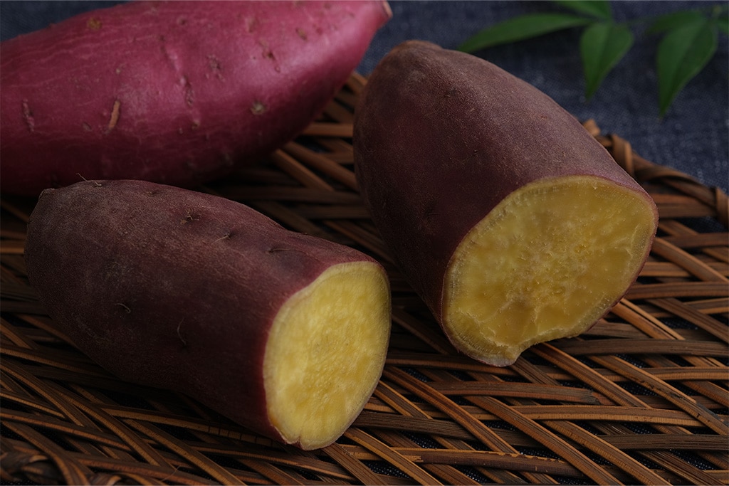 蒸しさつまいも