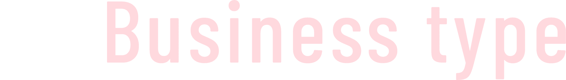 Business type