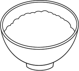 お茶碗<span>1</span>杯分