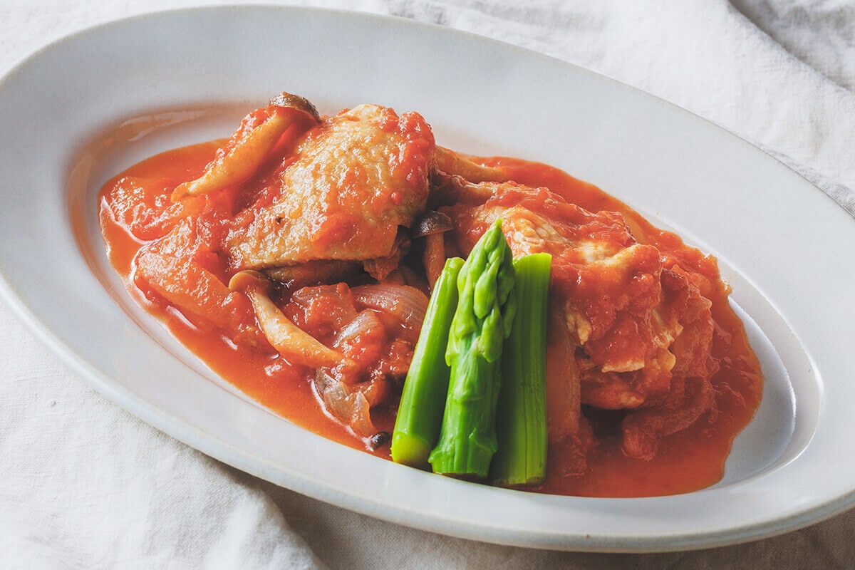 鶏肉のトマト煮