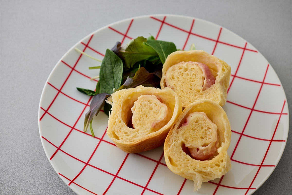 ベーコンチーズパン