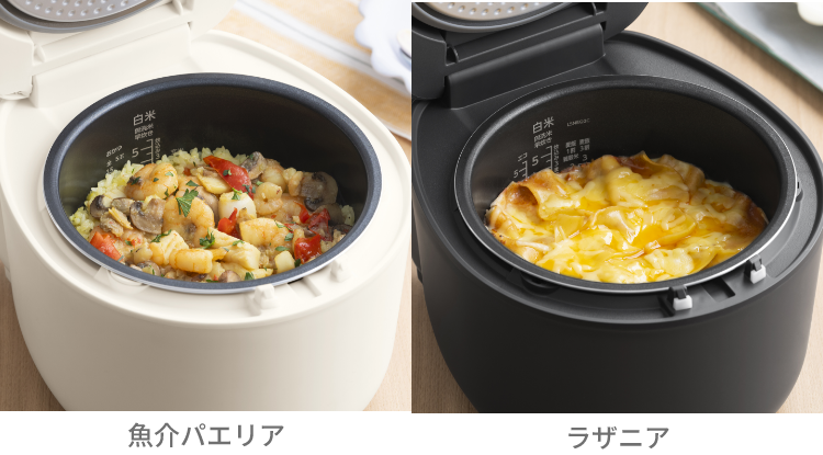 40種の自動調理レシピ