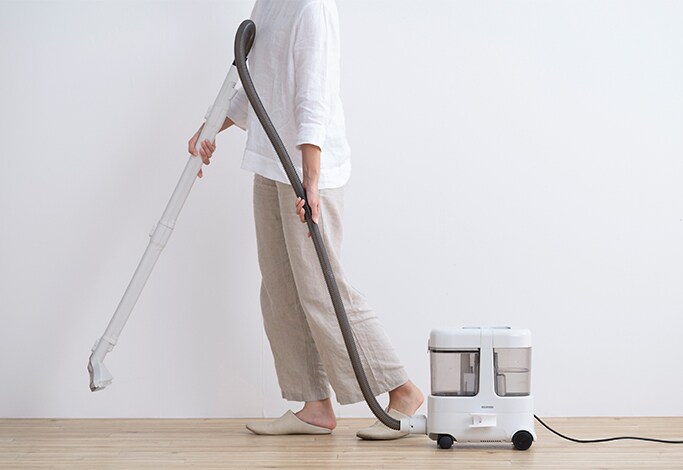 いつでもすぐに持ち運び出来、急な汚れに対応できる