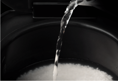 水を注いでOKがでたら完了