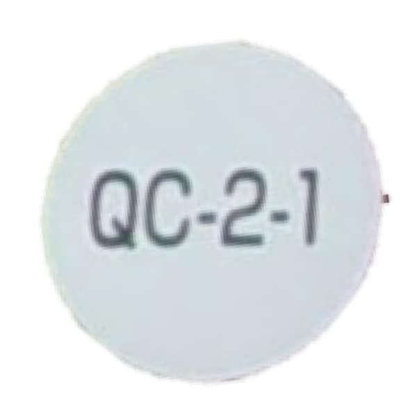 検査済（QC）シール例