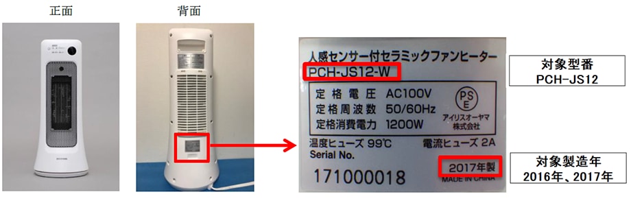 対象製品