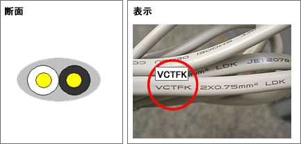 対策済み品　VCTFKコード