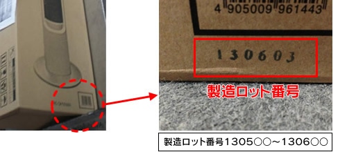 対象品の見分け方