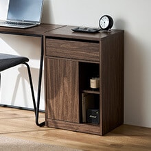 ウッドサイドチェスト キャスター付き WSC-468