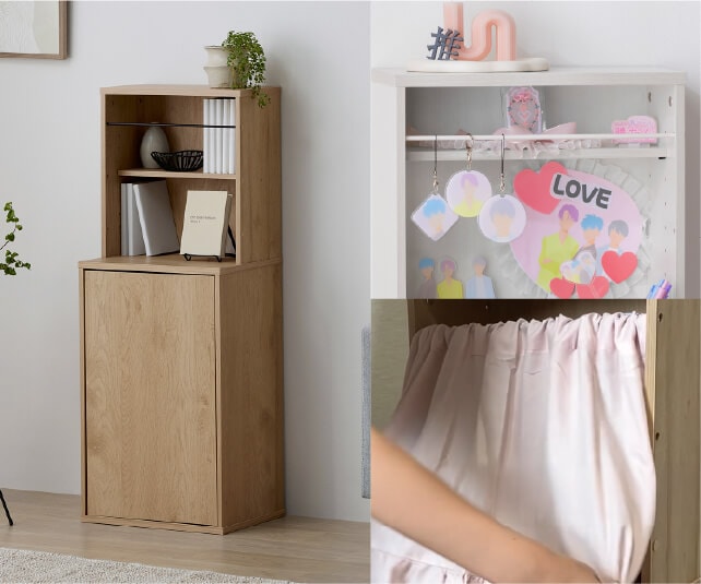 隠せる本棚 BOOK SHELF