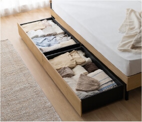 別売：引き出し（2個セット）の使用イメージ