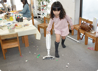 「ご家庭でのお片付けの習慣づけにもよさそうですね」