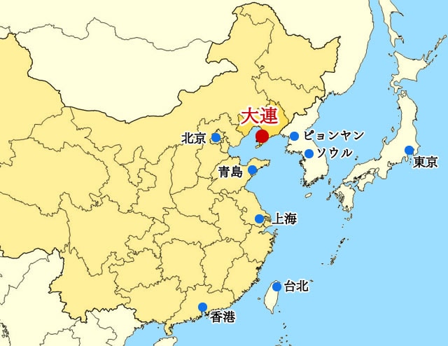 大連周辺図