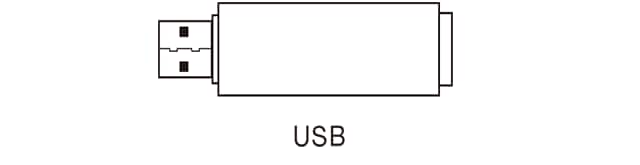 USBメモリーの準備