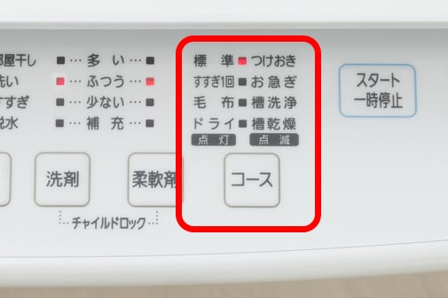 コース選択中のイメージ